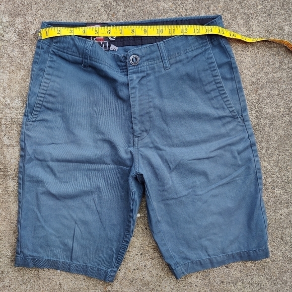 Vintage Y2K 2000s VOLCOM Faded Blue Casual Skater Skate Shorts Mens Size 30 - Picture 7 of 12